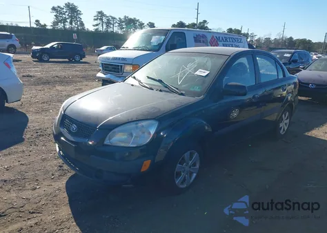 2008 Kia Rio Lx from USA, damaged, VIN KNADE123786324763